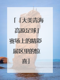 「大美青海 高原足球」赛场上的精彩 展区里的惊喜