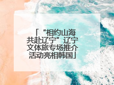 “相约山海 共赴辽宁”辽宁文体旅专场推介活动亮相韩国