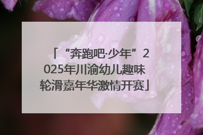 “奔跑吧·少年”2025年川渝幼儿趣味轮滑嘉年华激情开赛