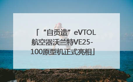 “自贡造”eVTOL航空器沃兰特VE25-100原型机正式亮相
