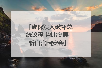 确保没人破坏总统议程 鲁比奥腰斩白宫国安会