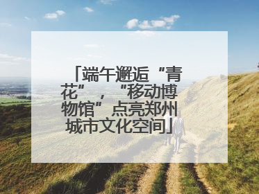 端午邂逅“青花”，“移动博物馆”点亮郑州城市文化空间