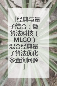 经典与量子结合：微算法科技（MLGO）混合经典量子算法优化多查询问题