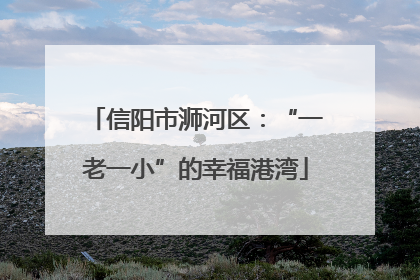 信阳市浉河区：“一老一小”的幸福港湾
