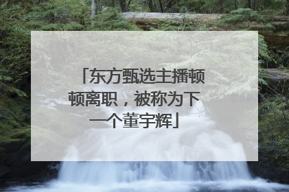 东方甄选主播顿顿离职，被称为下一个董宇辉