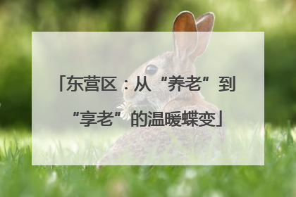 东营区：从“养老”到“享老”的温暖蝶变