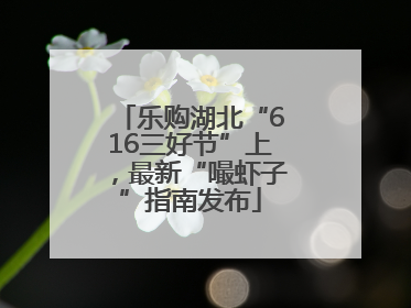 乐购湖北“616三好节”上，最新“嘬虾子”指南发布