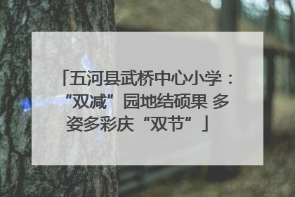 五河县武桥中心小学：“双减”园地结硕果 多姿多彩庆“双节”