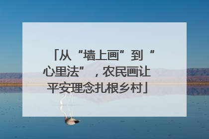 从“墙上画”到“心里法”，农民画让平安理念扎根乡村
