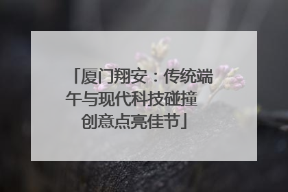 厦门翔安：传统端午与现代科技碰撞 创意点亮佳节
