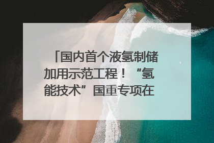 国内首个液氢制储加用示范工程！“氢能技术”国重专项在四川南充启动｜打赢经济发展翻身仗