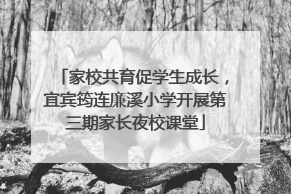 家校共育促学生成长，宜宾筠连廉溪小学开展第三期家长夜校课堂