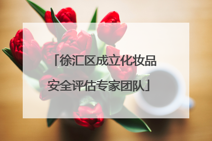 徐汇区成立化妆品安全评估专家团队