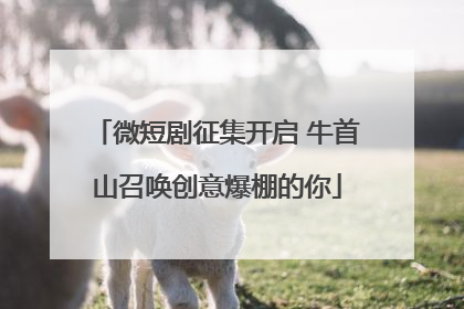 微短剧征集开启 牛首山召唤创意爆棚的你
