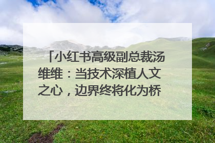 小红书高级副总裁汤维维：当技术深植人文之心，边界终将化为桥梁｜聚焦2025文化强国建设高峰论坛