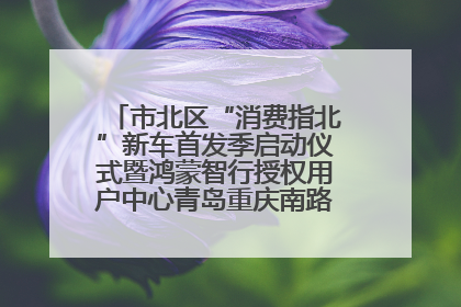 市北区“消费指北”新车首发季启动仪式暨鸿蒙智行授权用户中心青岛重庆南路开业盛典成功举办