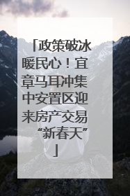 政策破冰暖民心！宜章马耳冲集中安置区迎来房产交易“新春天”