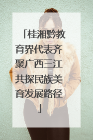 桂湘黔教育界代表齐聚广西三江共探民族美育发展路径