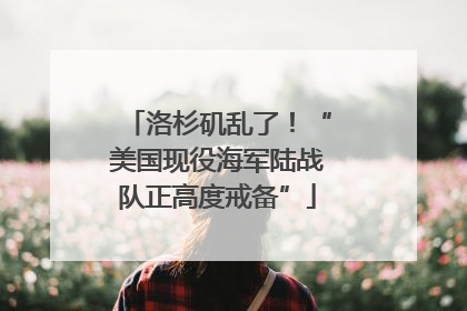 洛杉矶乱了！“美国现役海军陆战队正高度戒备”