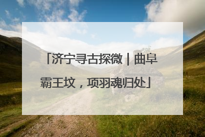 济宁寻古探微｜曲阜霸王坟，项羽魂归处