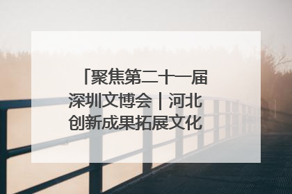聚焦第二十一届深圳文博会｜河北创新成果拓展文化产业“朋友圈”