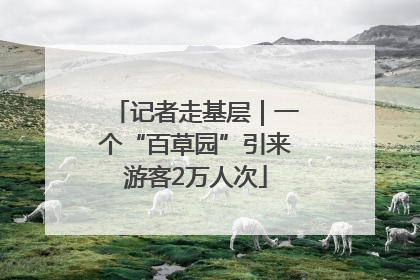记者走基层｜一个“百草园”引来游客2万人次