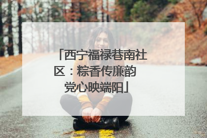 西宁福禄巷南社区：粽香传廉韵 党心映端阳