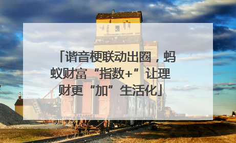 谐音梗联动出圈，蚂蚁财富“指数+”让理财更“加”生活化