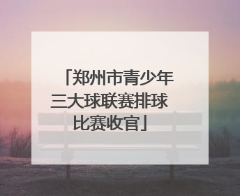郑州市青少年三大球联赛排球比赛收官