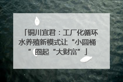 铜川宜君：工厂化循环水养殖新模式让“小圆桶”圈起“大财富”