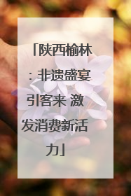 陕西榆林：非遗盛宴引客来 激发消费新活力