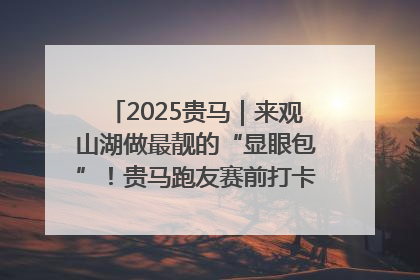2025贵马｜来观山湖做最靓的“显眼包”！贵马跑友赛前打卡点燃奔跑热情